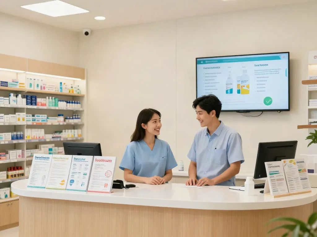 Proskin candida natural thrush treatment at a modern health clinic emphasizing patient care and genuine medical services.